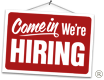 Come in, we're hiring